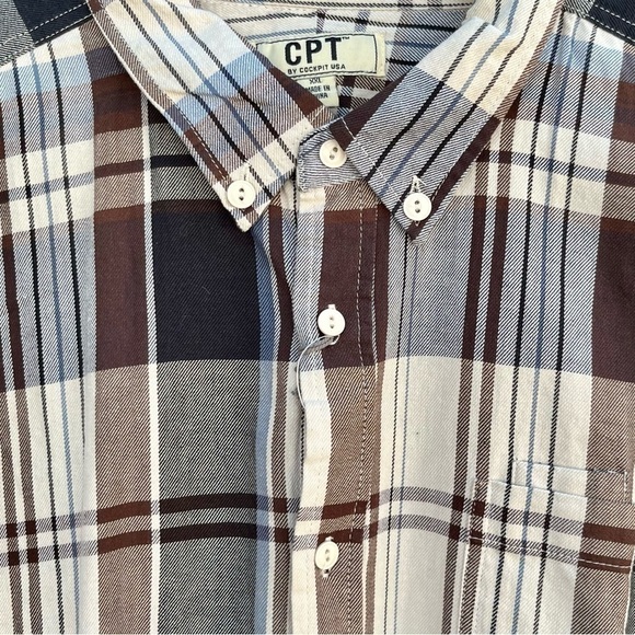 Cockpit USA Button Down Long Sleeve Shirt Size XXL - Picture 3 of 4